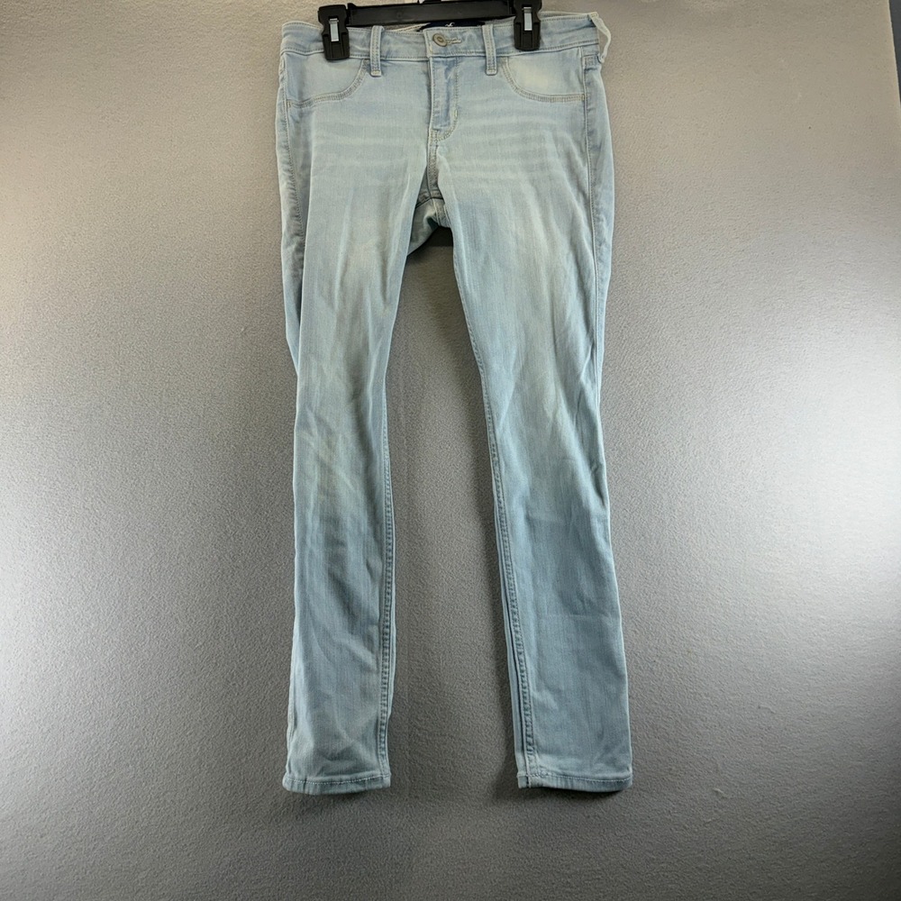Hollister Low Rise Jean Legging Light Wash Advanced Stretch‎ Size 3S W26 L26